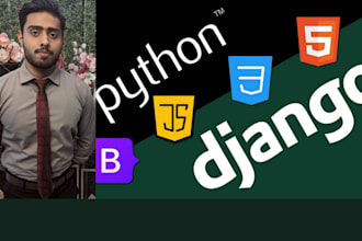 be your python django pro for all web services