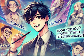 enhance your manga book, webtoon, or ebook with professional promotion