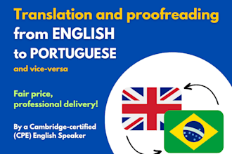 translate your ebook from english to portuguese
