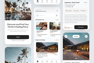 build airbnb website, vacation rental, hotel website, lodgify, hostaway, guesty