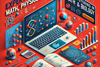 be your online tutor for complex problems in mathematics, physics and biology