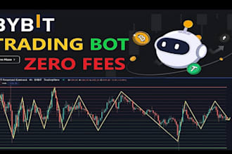 create a binance or bybit trading bot