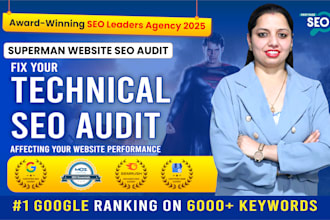 do comprehensive technical SEO audit to fix errors, warnings and indexing issues