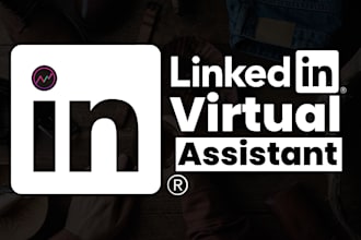 do b2b linkedin manager, leads outreach, sales navigator, page virtual assistant