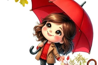 make original story book design and book cover