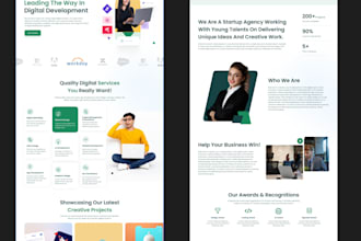develop your wordpress website with CRM integration and email authentication