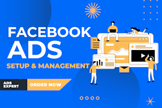 setup fb ig meta ads account, business manager, pixel and run paid ads campaign