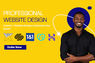 wix website, squarespace website, ionos, godaddy, hostinger website