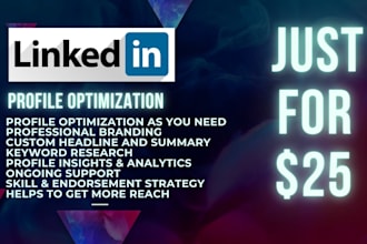 write and optimize your linkedin profile