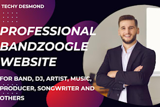 do responsive bandzoogle website and store