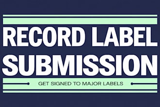 do record label submission, demo submission to record labels to get signed