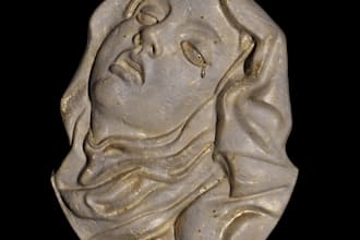 3d coin design,christmax head bust sculpt,3d bas relief sculpture for printing