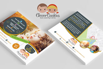 design a logo for childcare, schools, university, and educational
