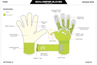 design custom goalkeeper and gaelic football gloves