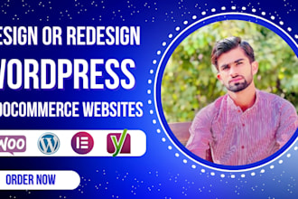 redesign clone revamp or fix wordpress woo commerce website