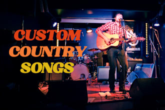 take your lyrics and write and record the best country song