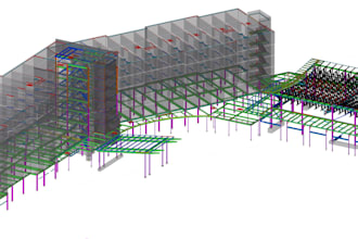 provide steel detailing services using tekla structure