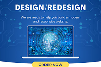build, design or redesign your website, fully responsive with webflow