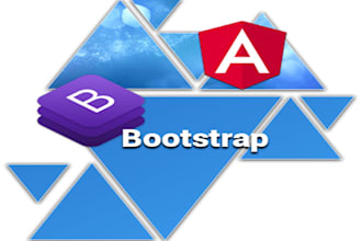 expert bug fixes in angular, typescript, bootstrap, CSS HTML