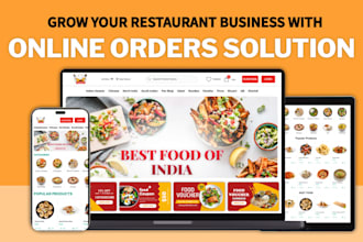 build food ordering website and app to grow sale