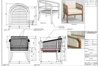 technical drawing 3d modeling chair design using rhinoceros