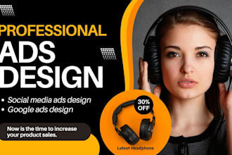 create sponsored ads and facebook ad image design