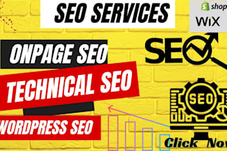 do on page seo beside technical optimization with manual report and guideline