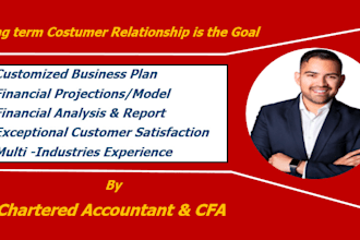 create a customized business plan, financial model and pick deck for startups