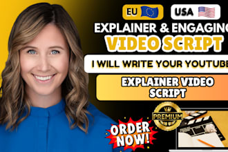 write an explainer video script that grabs attention, youtube video script