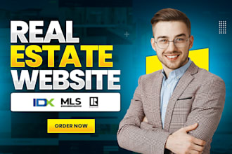 design real estate website with idx mls integration