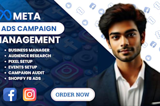 setup facebook meta ads campaign, instagram ad, meta paid ads, shopify ads