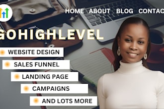 gohighlevel website, ghl virtual assistant, gohighlevel funnel, ghl landing page