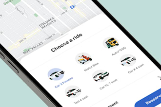 develop ev charging app, e scooter app, ride sharing app, gps tracking app,
