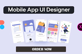 craft outstanding mobile app UI UX designs for ios and android