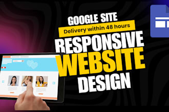 design a google sites website