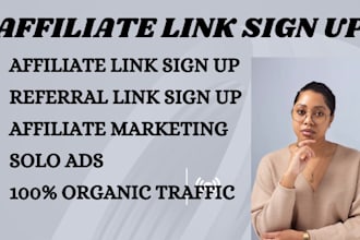 do affiliate link sign up referral link promotion affiliate recruitment