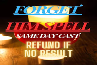 cast a powerful forget him spell to mend your heart and embrace new beginnings