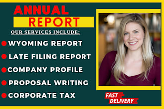 reinstate and file annual reports for llcs or corporation in wyoming, delaware