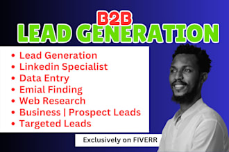 do b2b lead generation, valid linkedin email list for your business or prospect