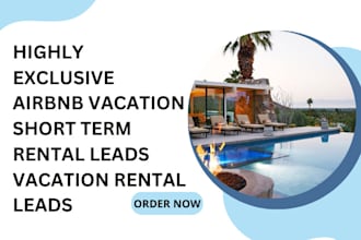 generate highly converting airbnb vacation short terms rentals real estate