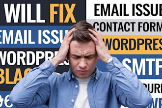fix email issue, contact form issue, wordpress smtp, popup, configure wp gmail
