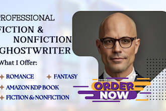 be your romance fiction ghostwriter, and nonfiction ebook as a ghost book writer