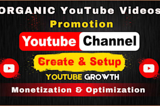 do organic yo utube video promotion for youtube growth