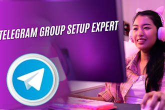 setup telegram group with bots to help you raise 1m for your project