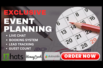 generate event planning leads event planner wedding photography booking website