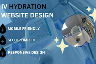 develop iv hydration website mobile iv hydration website iv therapy website