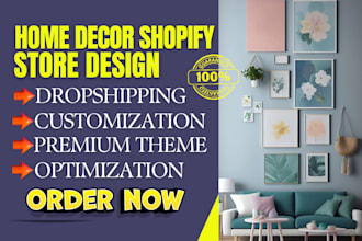 design home decor shopify store home decor website home management shopify store