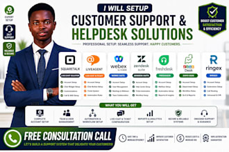 setup squaretalk liveagent webex suite zendesk suite freshdesk zoho desk ringex