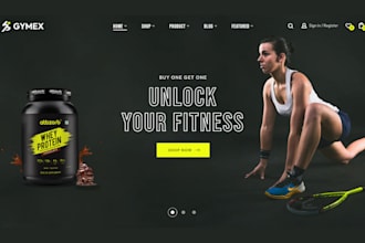 design supplement shopify store health supplement supplement website supplement