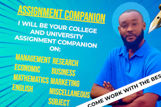 be your assignment companion for college and university